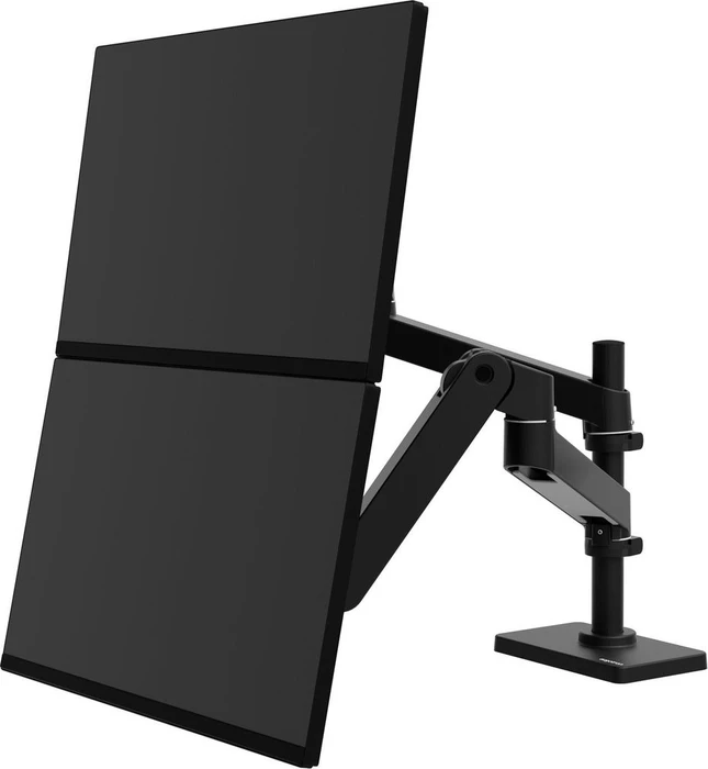 Ergotron LX Pro Dual Monitor Arm, hohe Säule schwarz