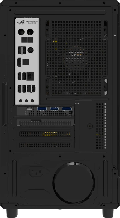 DarkFlash DB330M Mesh Black, Glasfenster