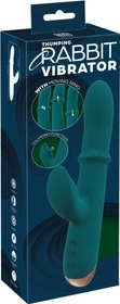 You2Toys Thumping Rabbit Vibrator with moving ring