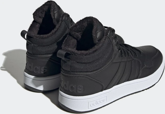 adidas Hoops 3.0 Mid Lifestyle Basketball Classic Fur Lining Winterized core black/cloud white