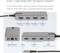 StarTech USB-C Triple Video Multiport-Adapter mit HDMI, USB-C 3.1 [Stecker] Vorschaubild