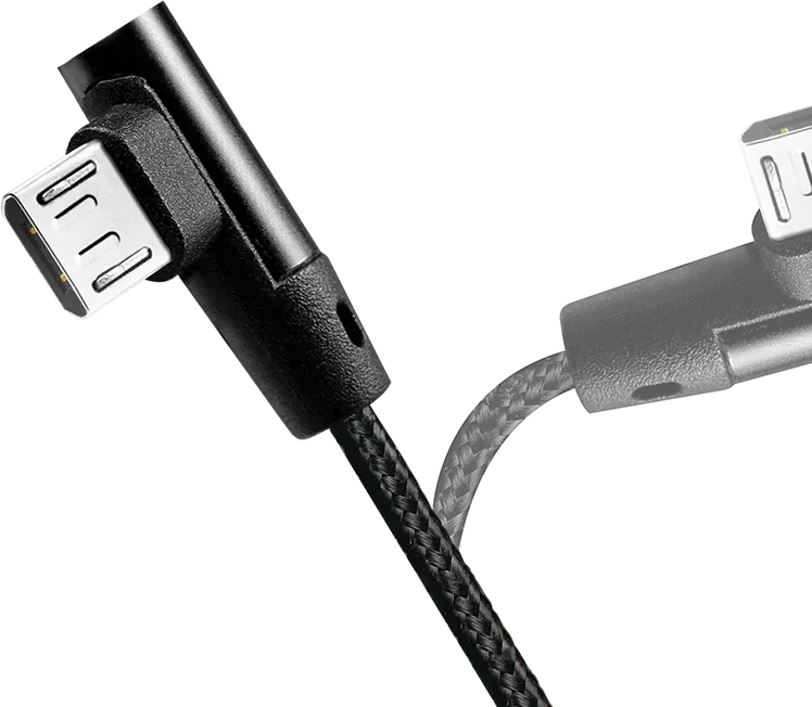 System-S Micro USB Buchse zu Mini USB Stecker 90° Grad Winkel Rechts System-S Micro USB Buchse zu Mini USB Stecker 90° Grad Winkel Rechts