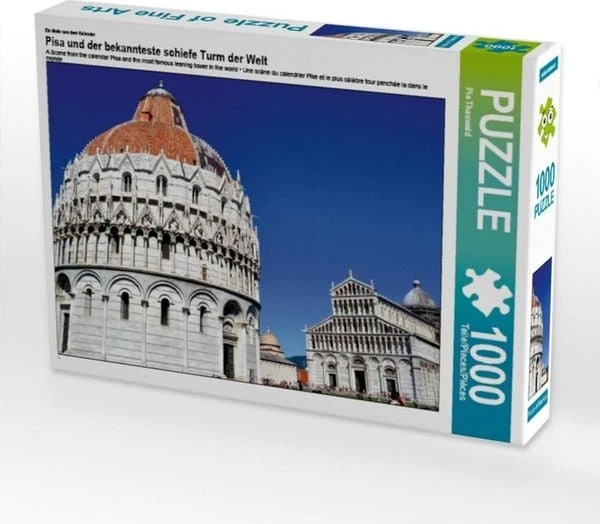 Calvendo Ein Motiv aus dem Kalender Pisa und der bekannteste schiefe Turm der Welt
