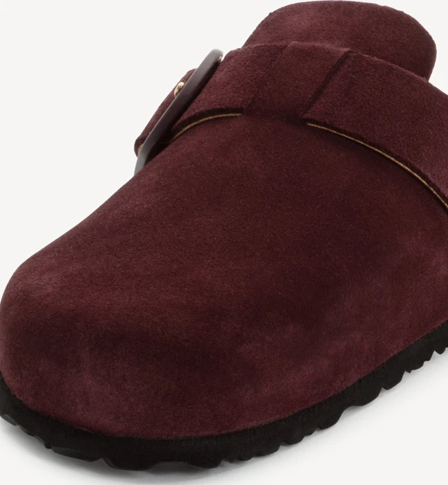 Tamaris Lederpantolette rot (Damen)
