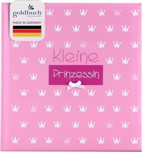 Goldbuch Buch Fotoalbum Babyalbum Kleine Prinzessin 30x31 rosa