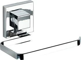 Wenko Vacuum-Loc Quadro Toilettenpapierhalter silber