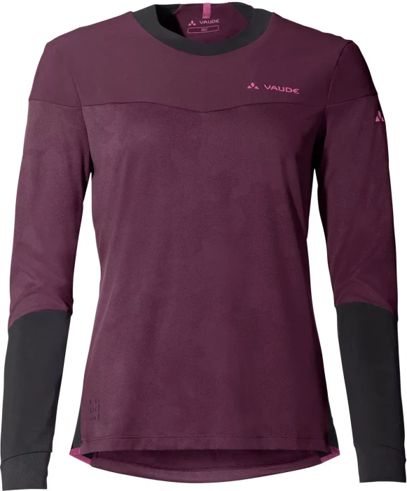 Vaude Moab PRO Trikot langarm cassis (Damen)