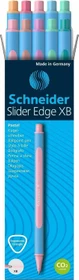 Schneider Slider Edge Pastell XB Kugelschreiber sortiert, 10er-Set, Etui