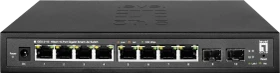 LevelOne GES Desktop Gigabit Smart Switch, 8x RJ-45, 2x SFP (GES-2110 / 52091303)