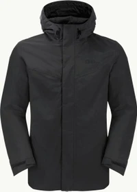 Jack Wolfskin Altenberg 3in1 Funktionsjacke schwarz (Herren)