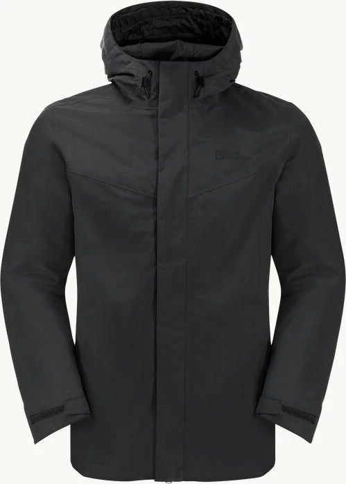 Jack Wolfskin Altenberg 3in1 Funktionsjacke schwarz (Herren)