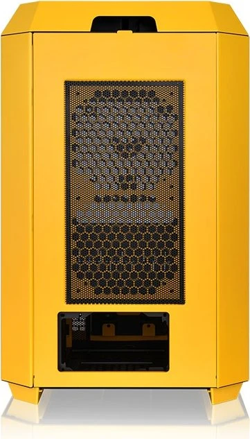Thermaltake The Tower 300 Bumblebee, gelb, Glasfenster