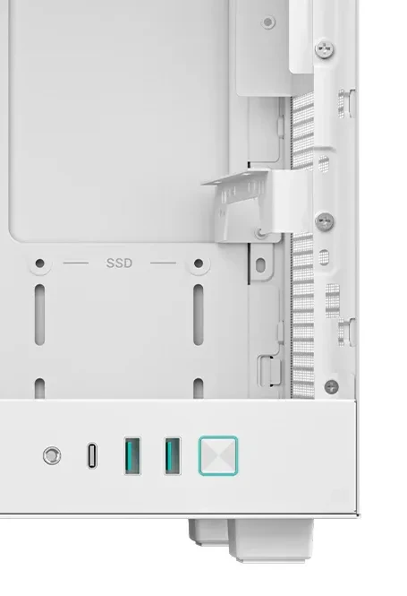 DeepCool CH160 Plus WH, weiß, Glasfenster