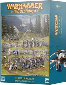 Games Workshop Warhammer The Old World - High Elf Realms - Battle March Army