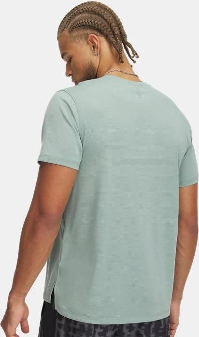 Under Armour Launch Funktionsshirt kurzarm silica green/reflective (Herren)