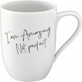 Villeroy & Boch Statement Becher mit Henkel I'm amazing. Not perfect. 280ml