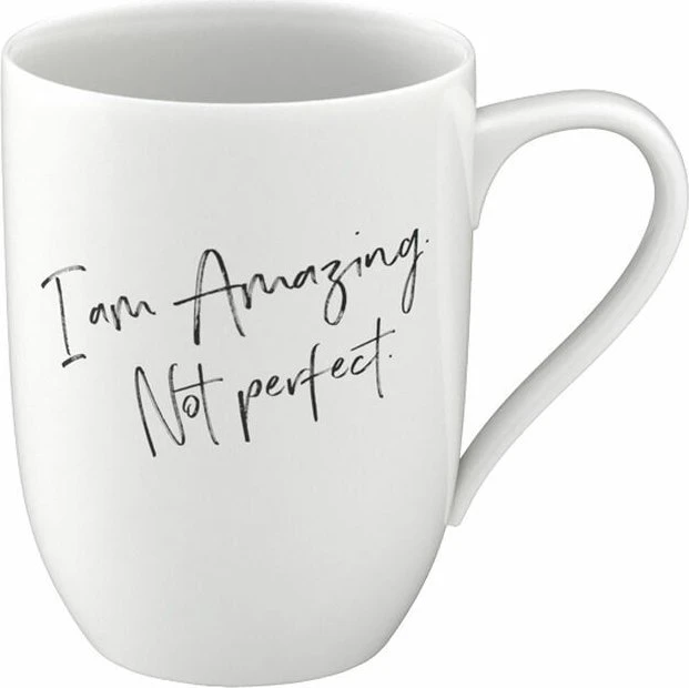 Villeroy & Boch Statement Becher mit Henkel I'm amazing. Not perfect. 280ml