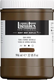 Liquitex Professional Heavy Body Acrylic raw umber, 946ml