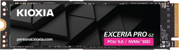 KIOXIA EXCERIA PRO G2 SSD 2048GB, M.2 2280 / M-Key / PCIe 5.0 x4, Heatspreader