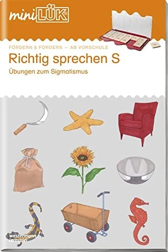 mini LÜK Fördern und Fordern Richtig sprechen S - Übungen zum Stigmatismus