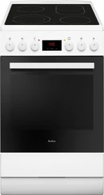 Amica SHC 903 001 W Elektroherd mit Glaskeramik-Kochfeld