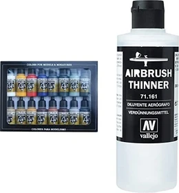 Vallejo Model Air Basic Colors Farbset, 16-tlg.