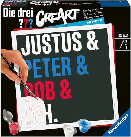 Ravensburger Malen nach Zahlen CreArt Die drei ???