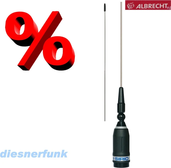 Albrecht HI-Power 3000 PL, CB-Antenne