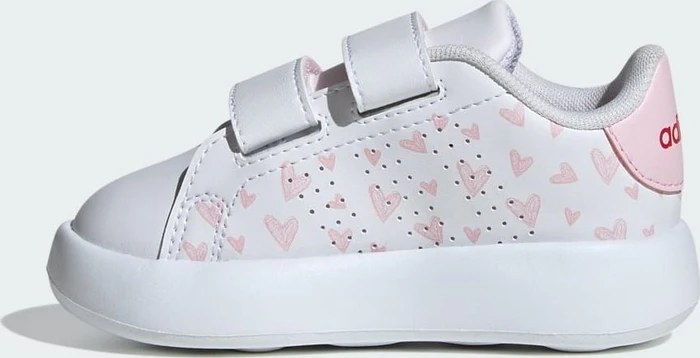 adidas Advantage cloud white/clear pink/better scarlet (Junior)