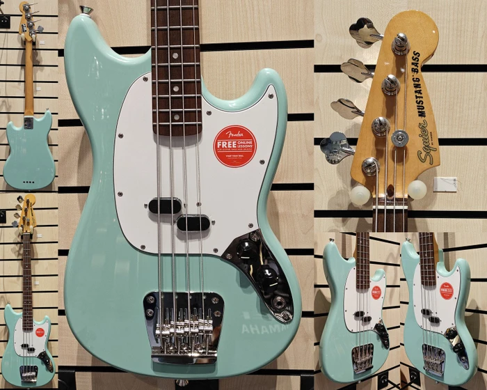 Fender Squier Classic Vibe '60s Mustang Bass IL Surf Green