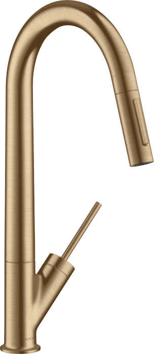 Hansgrohe Axor Starck 270 mit Ausziehbrause Eco brushed bronze