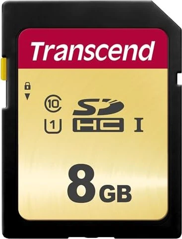 Transcend 500S, SD UHS-I U1/U3, V30