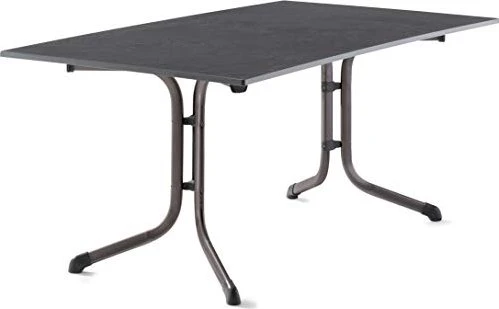 Sieger Boulevard vivodur Klapptisch 165x95cm eisengrau/schieferdekor anthrazit