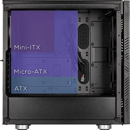Corsair Carbide Series 275R Airflow, schwarz, Glasfenster