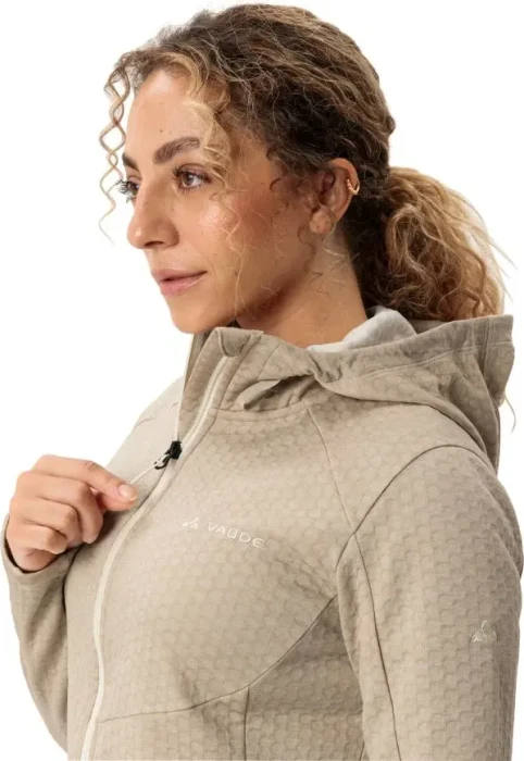 Vaude Skomer Hooded Fleece Jacke linen (Damen)