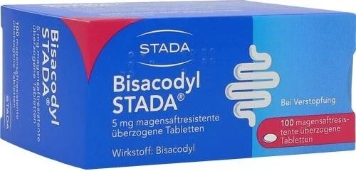 Stada Bisacodyl 5mg Tabletten, 100 Stück