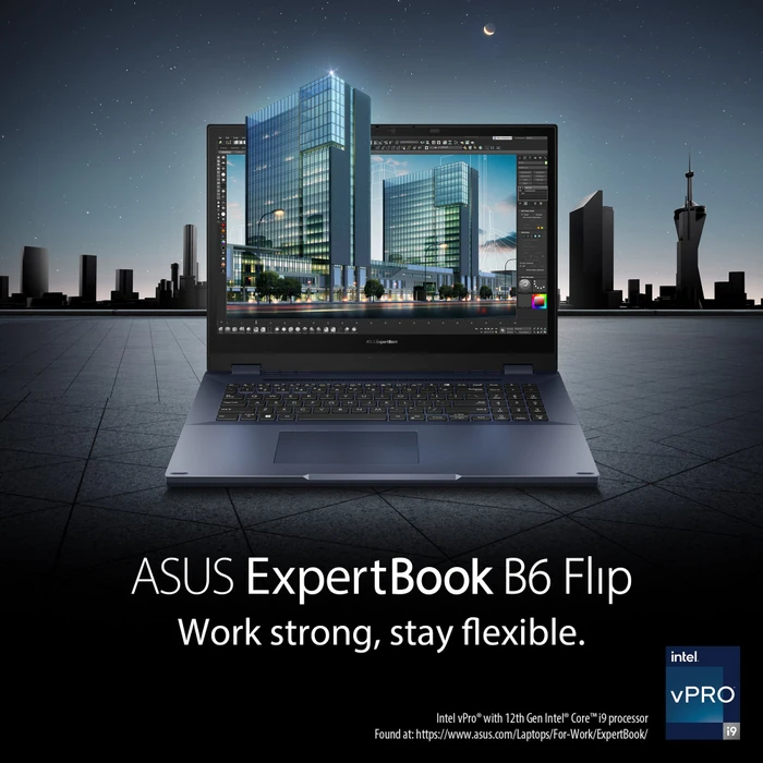 ASUS ExpertBook B6 Flip B6602FC2-MH0174X, Star Black, Core i9-12950HX, 32GB RAM, 1TB SSD, RTX A2000, DE