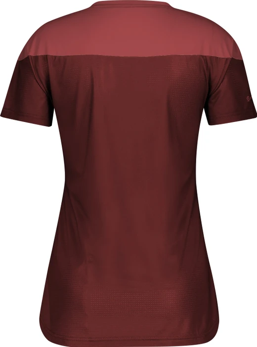 Scott Trail Flow Trikot kurzarm brick red/rust red (Damen)