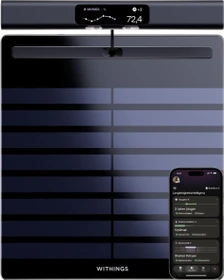 Withings BodyScan 2 digitale Segment-Körperanalysewaage schwarz