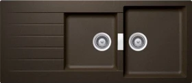Schock Signus D-200 Einbau Becken rechts bronze