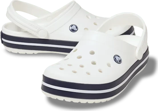 Crocs Crocband white/navy