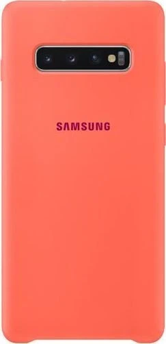 Samsung Silicone Cover für Galaxy S10+ pink