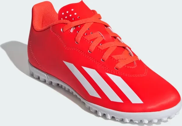 adidas X Crazyfast Club TF solar red/cloud white/team solar yellow 2 (Junior)