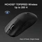 Mchose L7 Pro 8K Lightweight Wireless Gaming Mouse, schwarz, USB/Bluetooth Vorschaubild