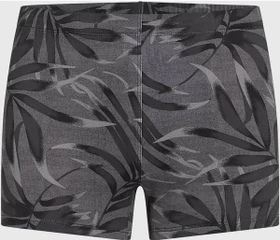 O'Neill Essentials Floral Racer Badehose black dipped leaves (Herren)