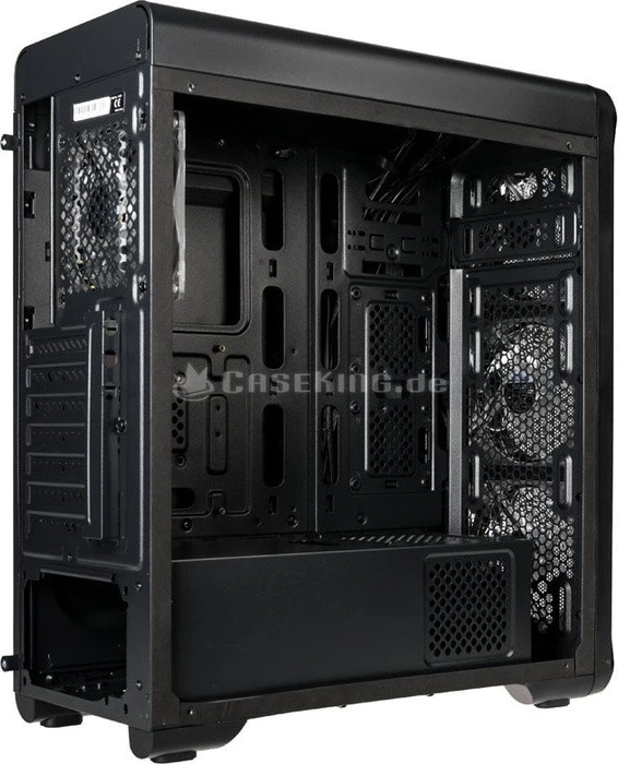 Zalman i3, schwarz, Acrylfenster