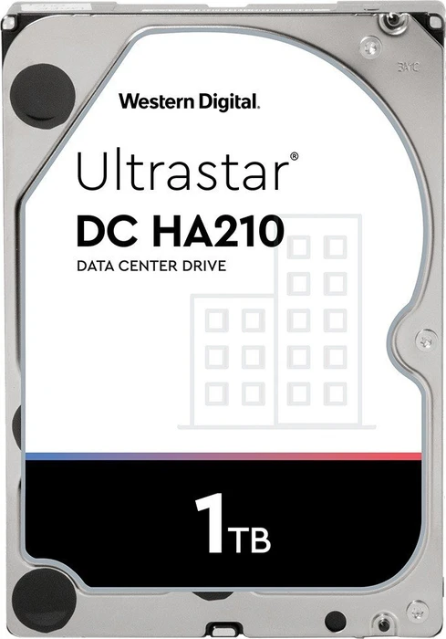 Western Digital Ultrastar DC HA210 1TB, SE, 24/7, 512n / 3.5" / SATA 6Gb/s
