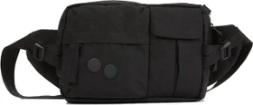pinqponq Tetrik Large Bauchtasche crinkle black