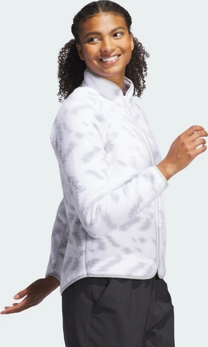 adidas Ultimate365 Printed Fleece Jacke weiß (Damen)