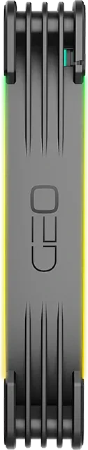 Geometric Future Squama 2503-14B, schwarz, 140mm, 3er-Pack